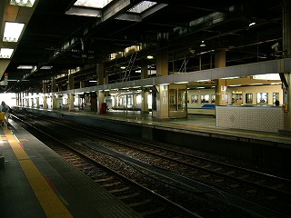 金沢駅ホーム