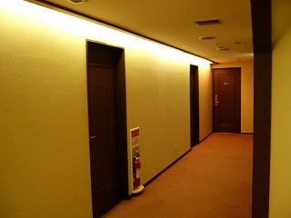 立山高原ホテルの廊下