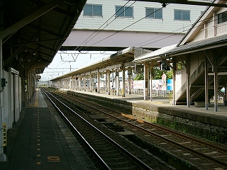武生駅1番線