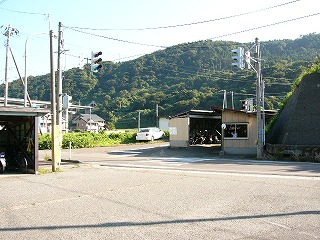 駅前の風景