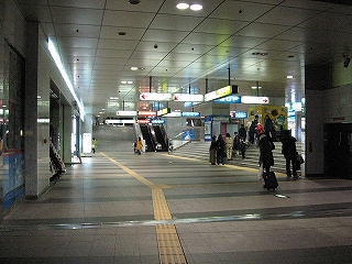 小倉駅コンコース。
