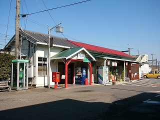 駅舎。